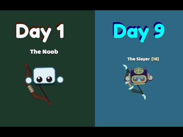 Starve io Speedrun: Dragon Bow in 9 Days!