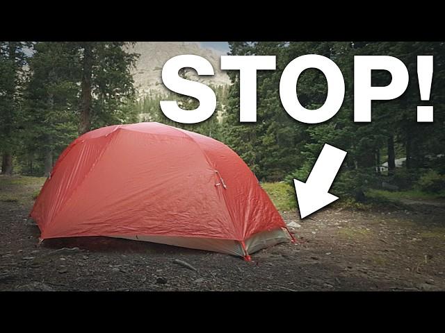 PROOF You Don't Need a Tent Footprint!