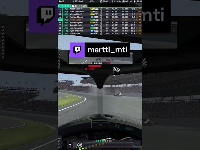 -0.003 - 2024 iRacing Indy500 Open  | martti_mti with #Twitch