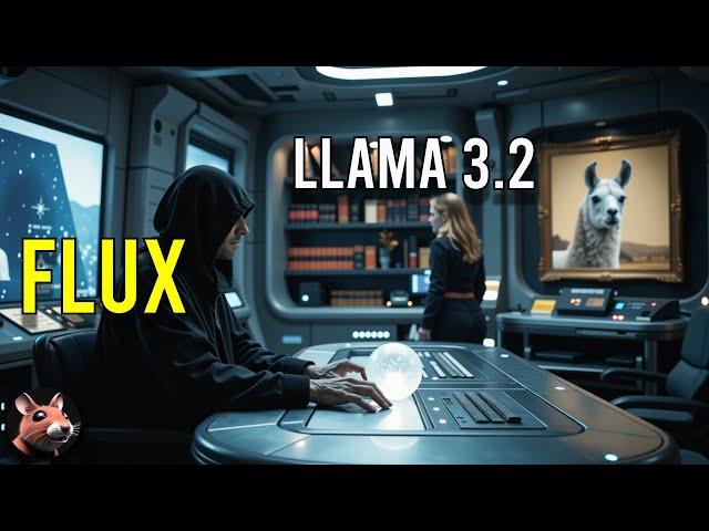 Use Llama3.2 to "Chat" with Flux.1 in ComfyUI