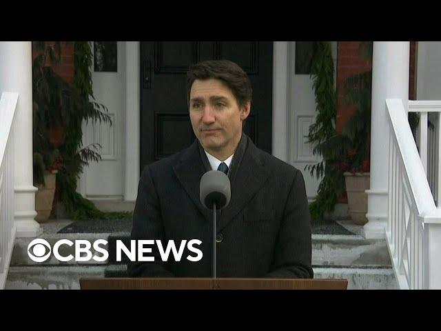 Justin Trudeau announces he'll resign as prime minister of Canada