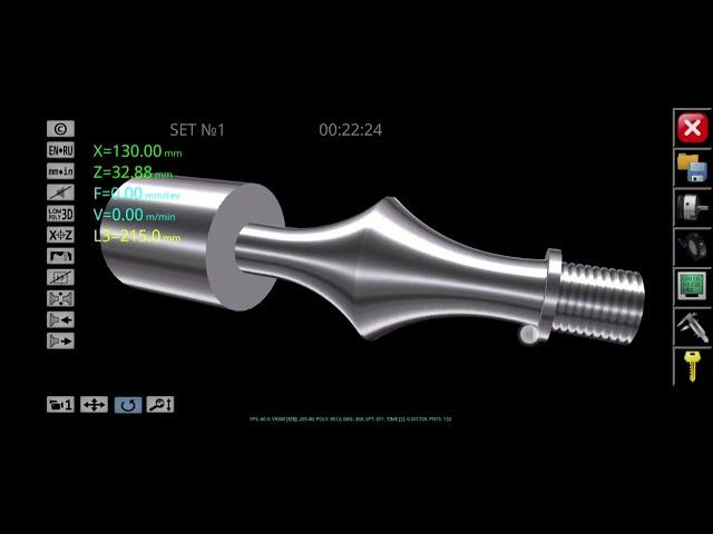 g71 turning program cnc simulator like and subscribe