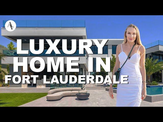 TOUR OF STUNNING MODERN HOME IN FORT LAUDERDALE | LUXURY REAL ESTATE TOUR | ANNIE LOPEZ REALTOR