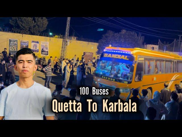 Quetta To karbala || Zaireen Mola Hussain || Asgharz Vlog