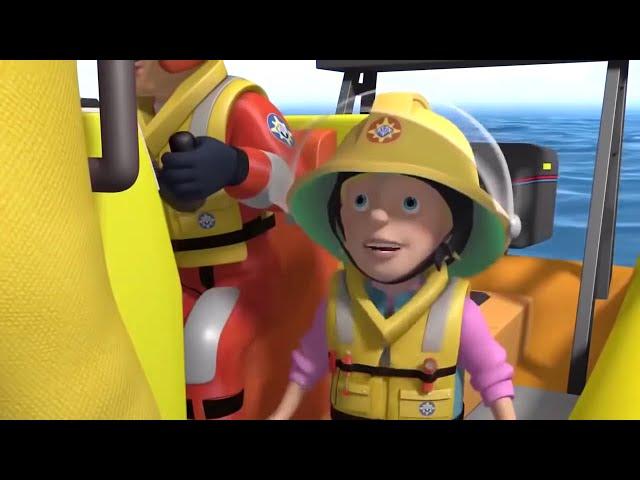 Fireman Sam US | Sarah the Cadet Firefighter | Speed Boat Rescue    Kids Movies