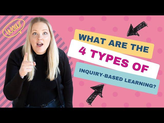 What are the 4 Types of Inquiry-Based Learning?