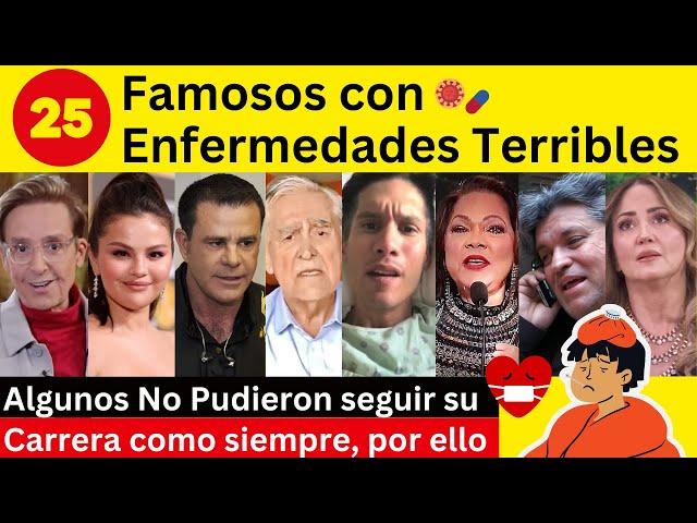 25 Famosos que Sufren Enfermedades Terribles