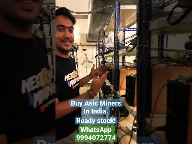 Testing before Shipping! Buy Asic Miners in India | Bitcoin antminer S19 | Crypto Mining Farm India