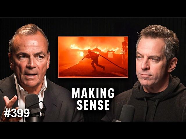 Sam Harris on the LA Fires, Government Incompetency, and Wealth Inequality with Rick Caruso