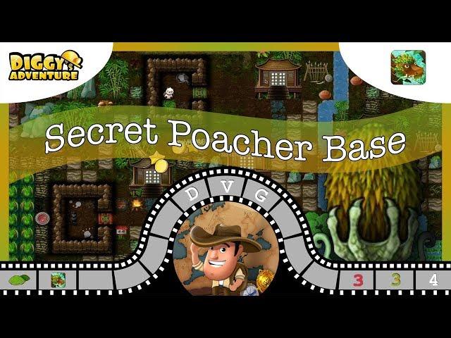 [~Dragon of Wood~] #4 Secret Poacher Base - Diggy's Adventure