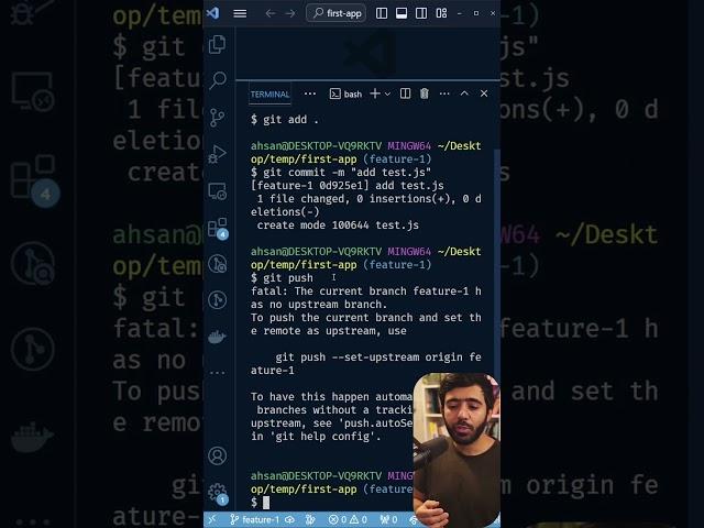 How to push to GitHub without setting upstream every time… #coding #github #programming