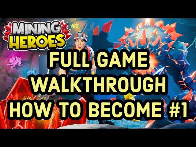 How to get to #1 Mining Heroes Walkthrough #gaming #fortnite #walkthrough #tipsandtricks #tips