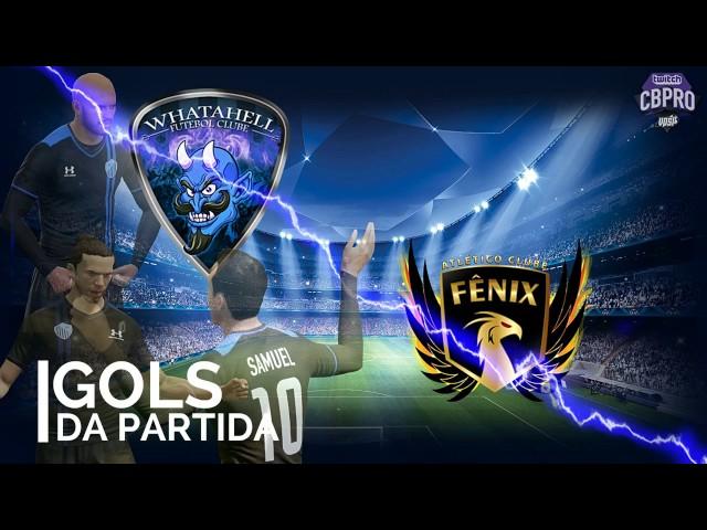 Whatahell FC 2 x 1 AC Fenix - CBPRO 2ª rodada - Gols da Partida