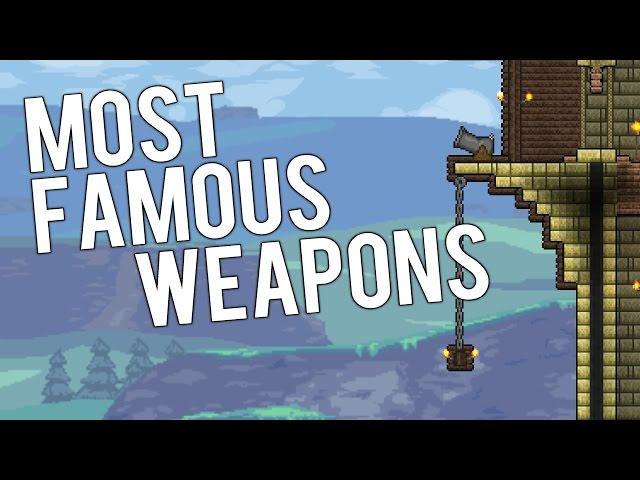 Top 5 Famous Weapons in Terraria 1.3 (PC, MOBILE, CONSOLE)