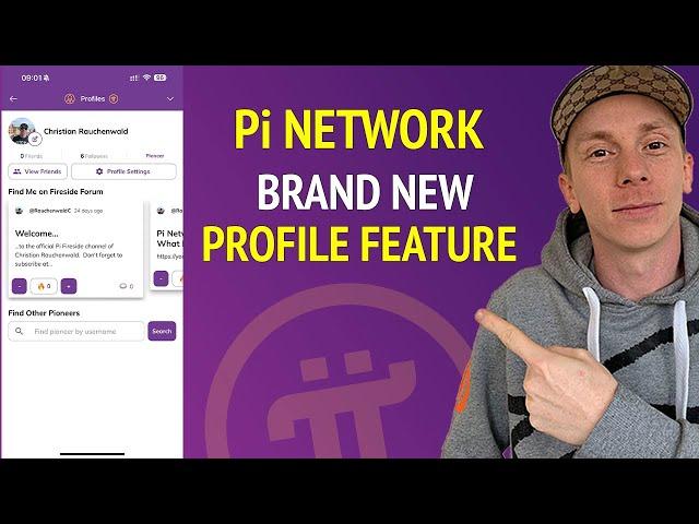 Exploring Pi Network's New Profile Feature | Pi2Day 2024 Update