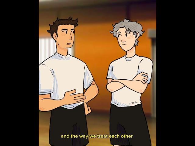 Sugawara is just that guy #haikyuumemes #haikyuu #daichisawamura #sugawarakoushi #animatic