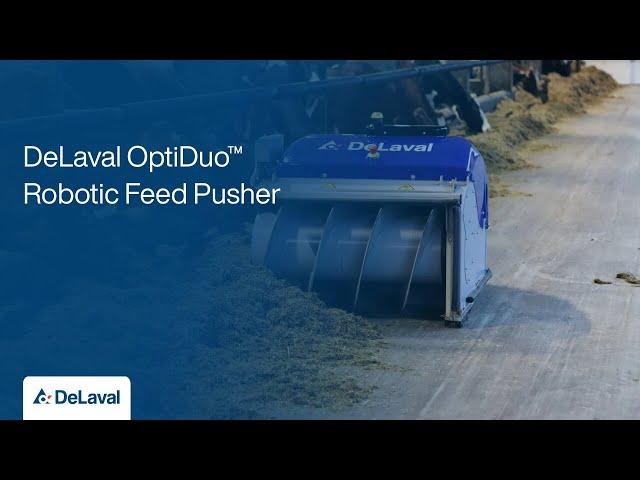 DeLaval OptiDuo™ Robotic Feed Pusher