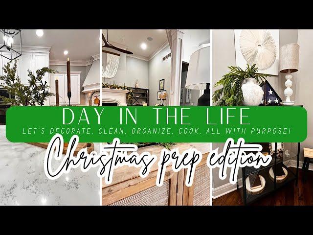 2024 CHRISTMAS DECORATE WITH ME | CHRISTMAS DECORATING IDEAS | CHRISTMAS DIY DECOR | CHRISTMAS PREP