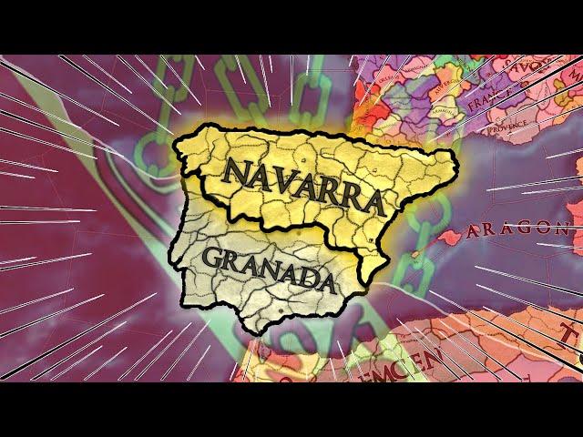 Can GRANADA and NAVARRA conquer IBERIA in EU4?