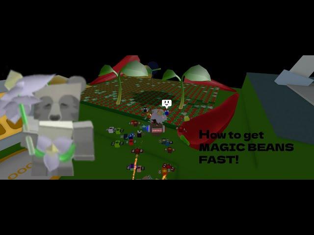 How to get MAGIC BEANS FAST | Roblox Bee Swarm Simulator