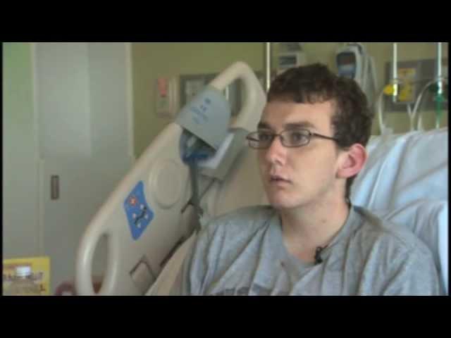 Justin Carey talks about his recovery as he prepares to go home