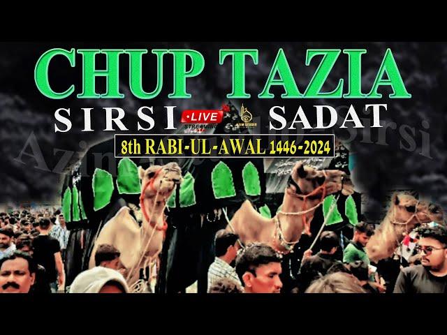 live | juloos | Karbala se madina | sirsi sadat Azadari 2024