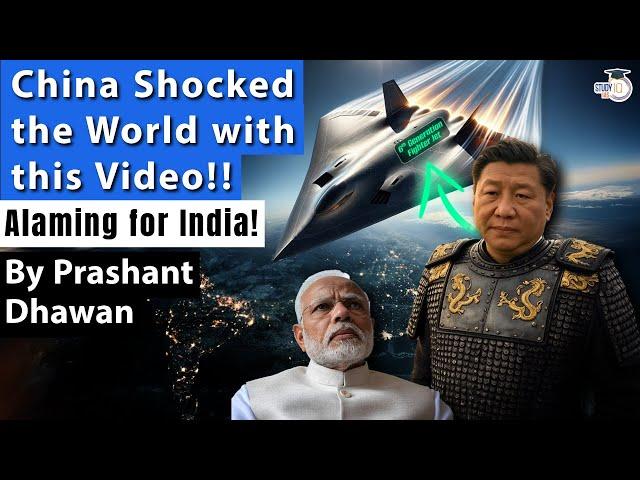 China Shocked the World with this Video of 6th Generation Fighter Jets | Alarming for India