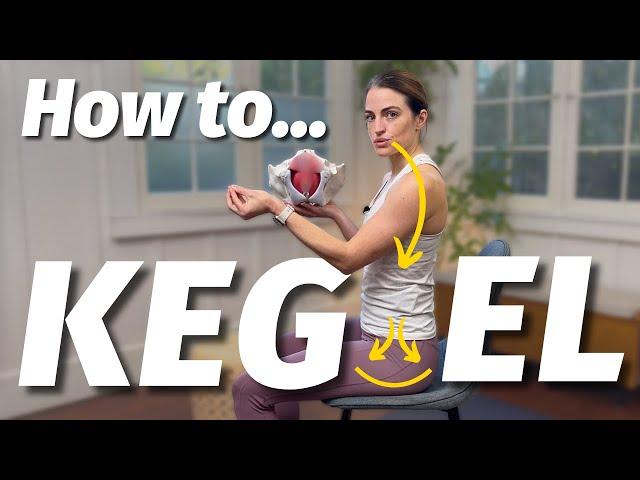 Kegel Exercise // Use Your Breath to Strengthen Your Pelvic Floor!