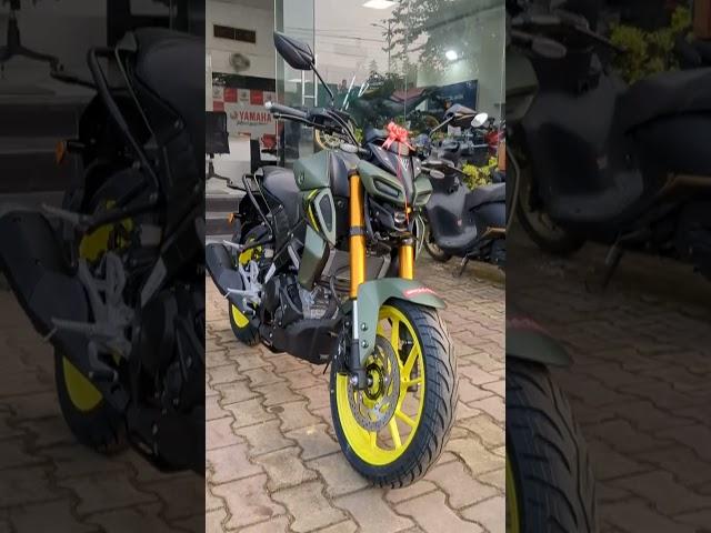 Taking delivery of Yamaha MT15 2024, Dream bike  #mt15 #mt15lover #yamaha #viralvideo #viralshorts