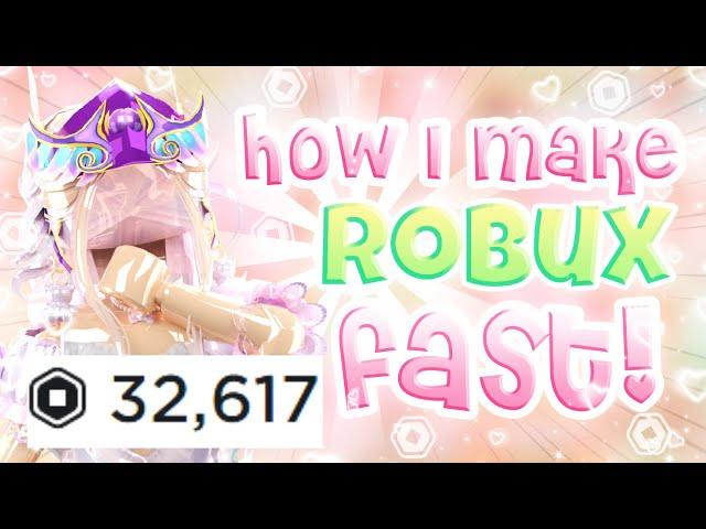 How I made 100K+ ROBUX with NO EXPERIENCE on ROBLOX 🫢