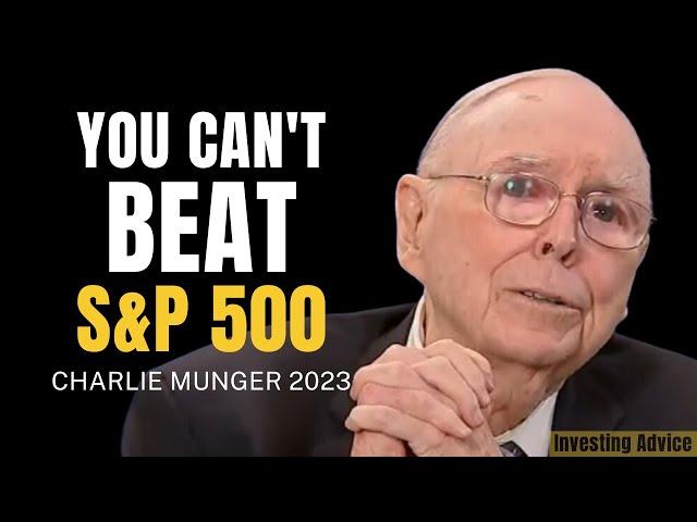 Charlie Munger: Why Most People Should Invest In S&P 500 Index | Daily Journal 2023 【C:C.M 298】