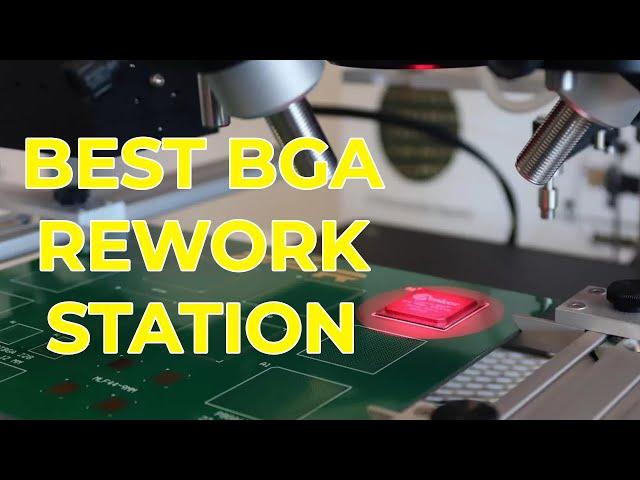 BEST BGA REWORK STATION - PDR FOCUSED IR - VISIBLE HEAT