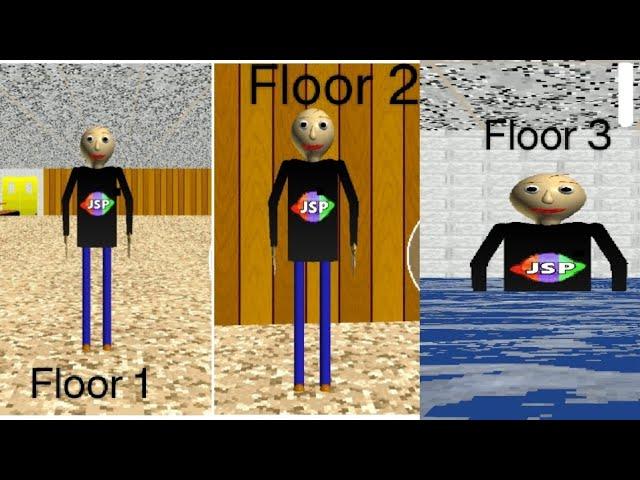 Baldi's basics fun new school plus ultimate edition Floor 1/3