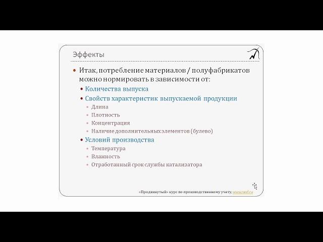 19. Параметры выпуска, параметрические спецификации. Раздел 1 "Продвинутого курса по 1С:УПП"