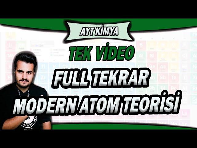 AYT KİMYA FULL TEKRAR 2023 | MODERN ATOM TEORİSİ | ( Kesinlikle İzlemelisin)