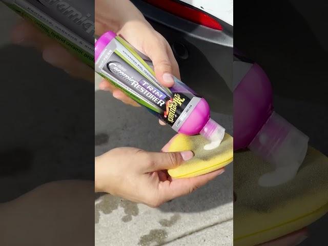 Restore, Revive & Protect! Hybrid Ceramic Trim Restorer! #meguiars #trimrestorer #hybridceramic