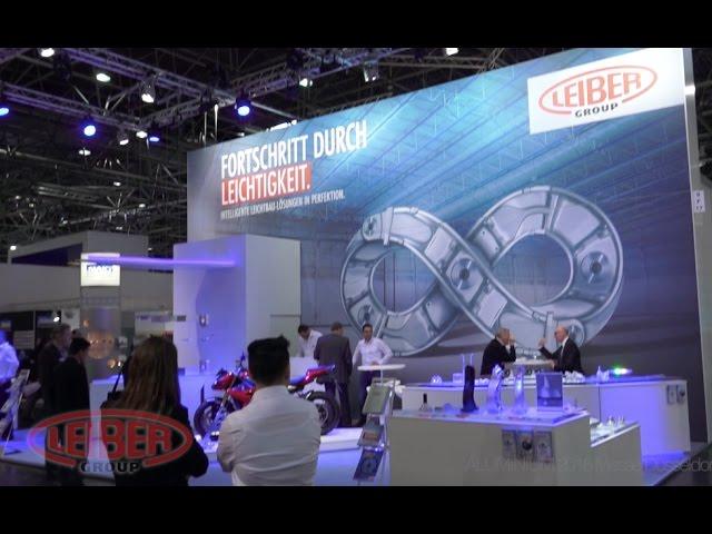 Video stand LEIBER Group - ALUMINIUM 2016 Messe Düsseldorf