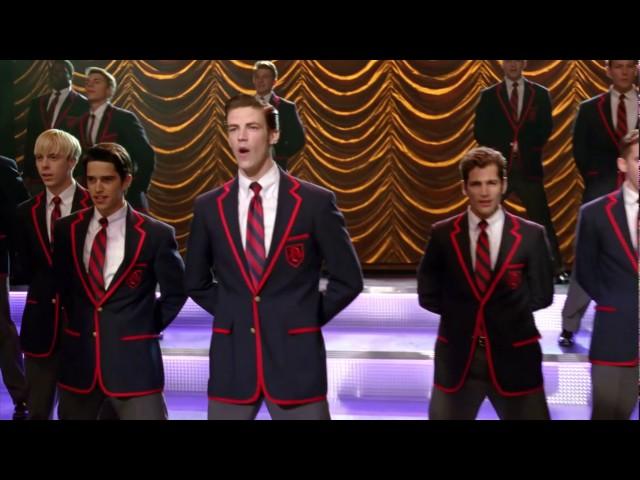 GLEE - Live While We're Young (Grant Gustin) Full HD