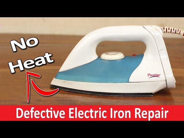 Electric Iron Not Heating Up Fix | How To Repair a Dry Iron? Electronics Basics#1 Heater