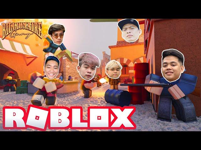 ARSENAL ROBLOX with BILLIONAIRE GANG (MGA MAHIHINA)