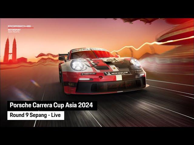 Porsche Carrera Cup Asia 2024 - Round 9 Sepang