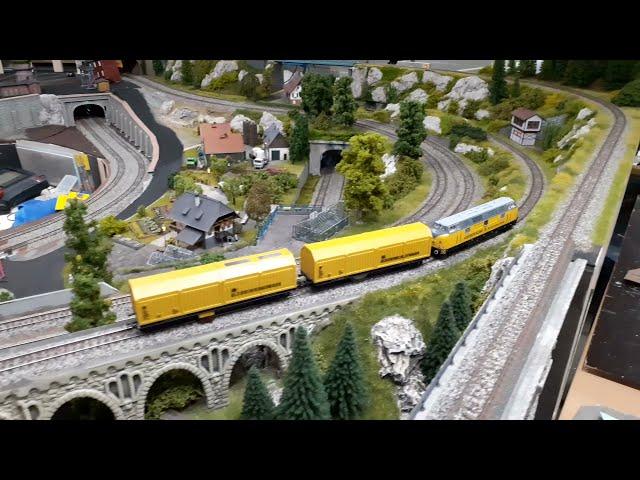 Erster Fahrtest Märklin C-Gleisanlage Benzertal Teil1