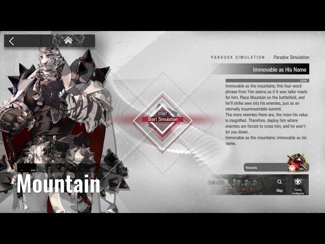 Arknights Paradox Simulation Mountain Guide