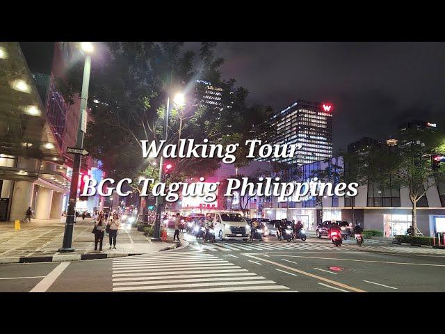 The Happsters Live  BGC Philippines  Walking Tour Hight Street