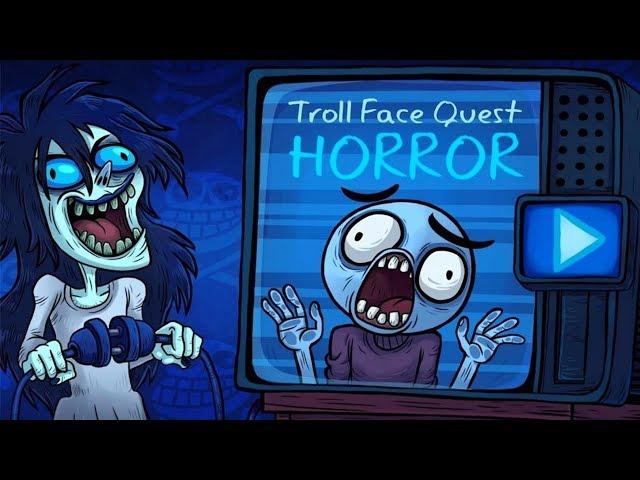 Troll Face Quest Horror Levels 1-7 Walkthrough Part 1 / Android iOS Gameplay HD