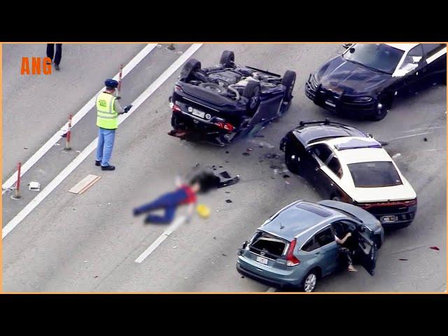 260 Tragic Moments Of Car Crashes Compilation 2024 And Idiots in Car | ANG-Car Crash USA