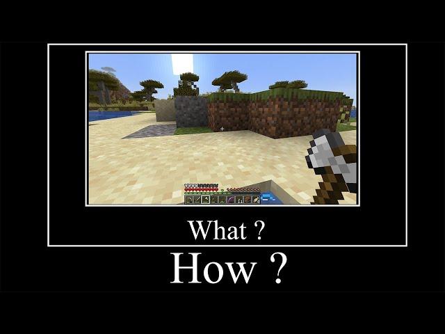 What How Meme in Minecraft