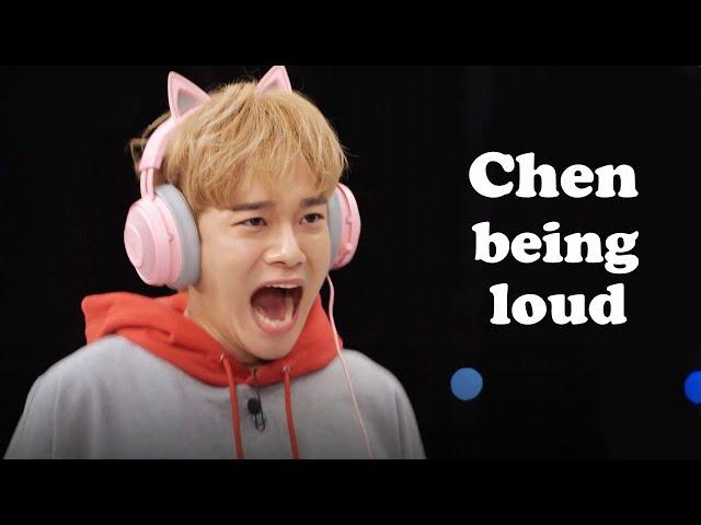 EXO Chen being loud