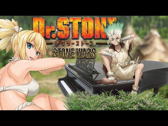 КАМЕННЫЙ РОЯЛЬ?! / Доктор Стоун: Каменные войны / Dr. Stone: Stone Wars [ОБЗОР аниме]