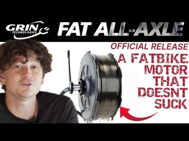 Grin's Fat All-Axle Hub Motor,  she's HERE